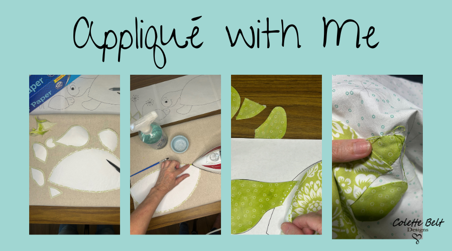 Appliqué with me! – Colette Belt Designs