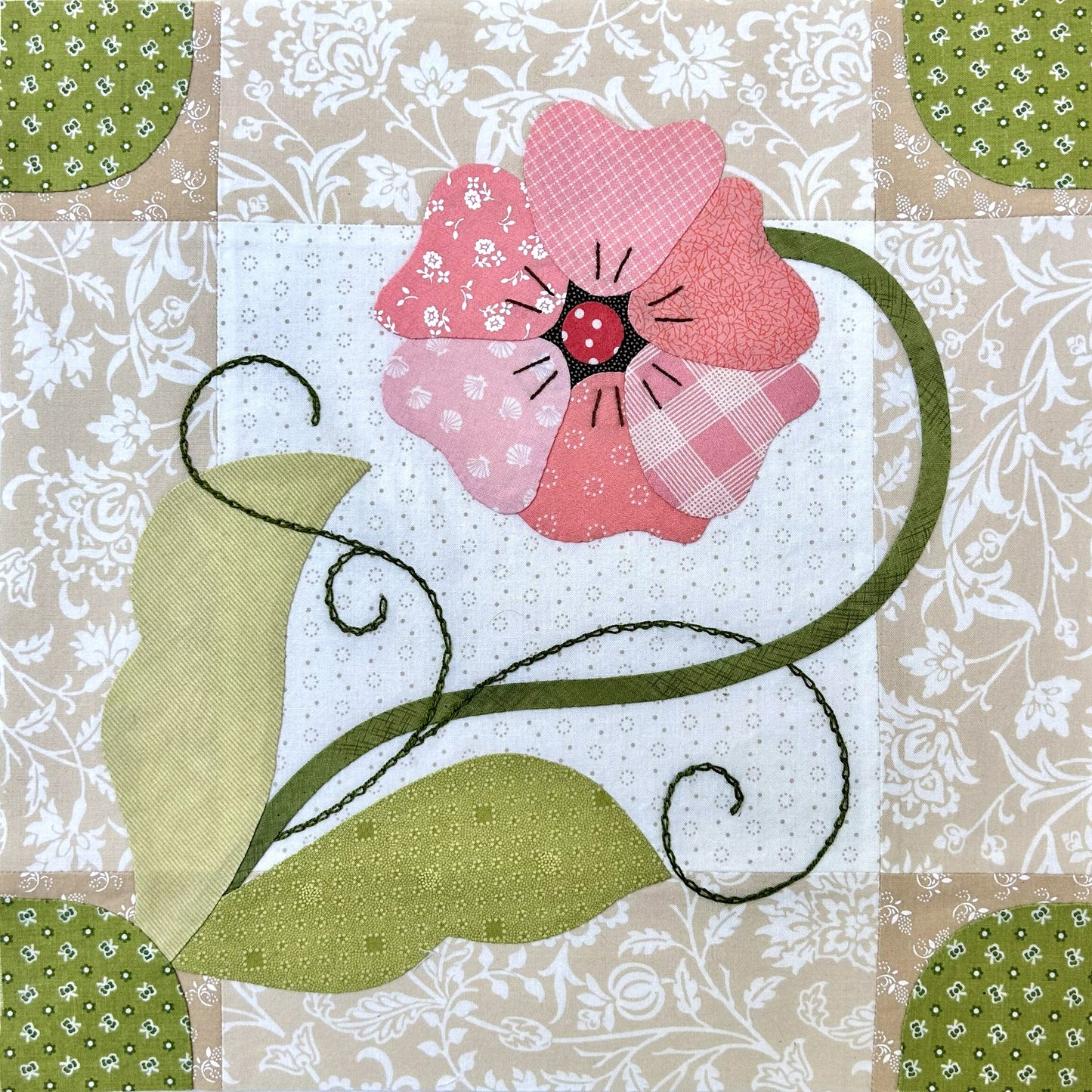 Petal & Vine Block 10 PDF