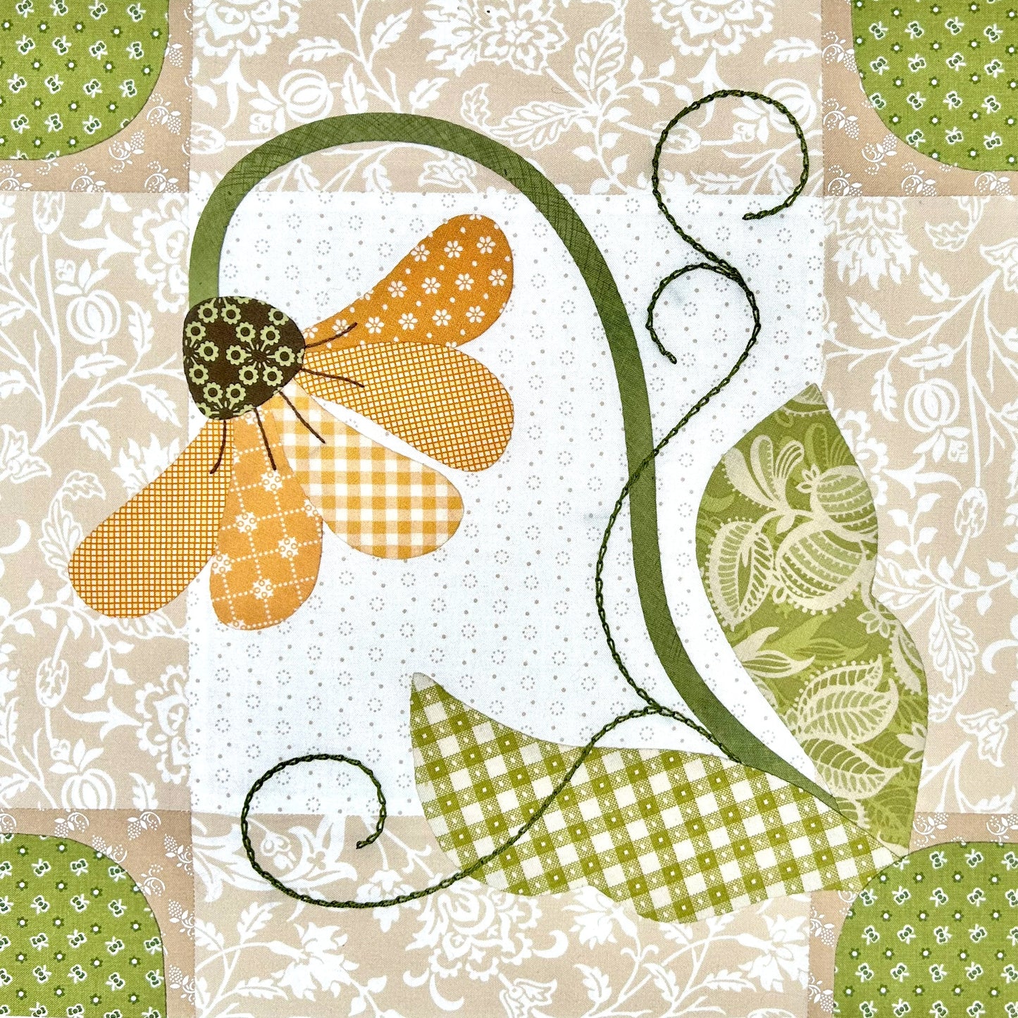 Petal & Vine Block 12 PDF