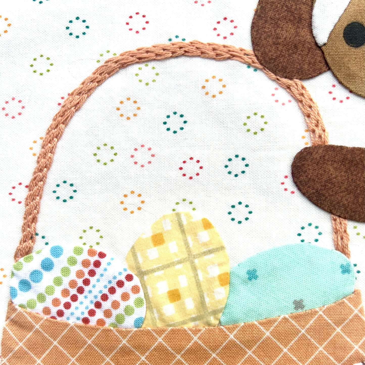 Year of Bears - Bunny Bear Appliqué Pattern PDF Download