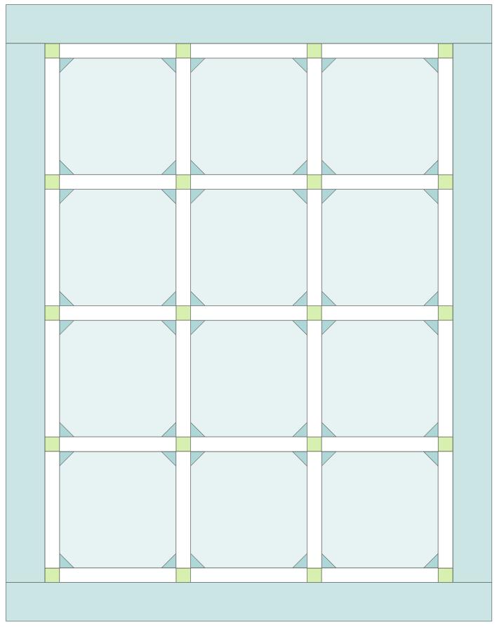 Garden Mouse Setting & Borders Pattern PDF