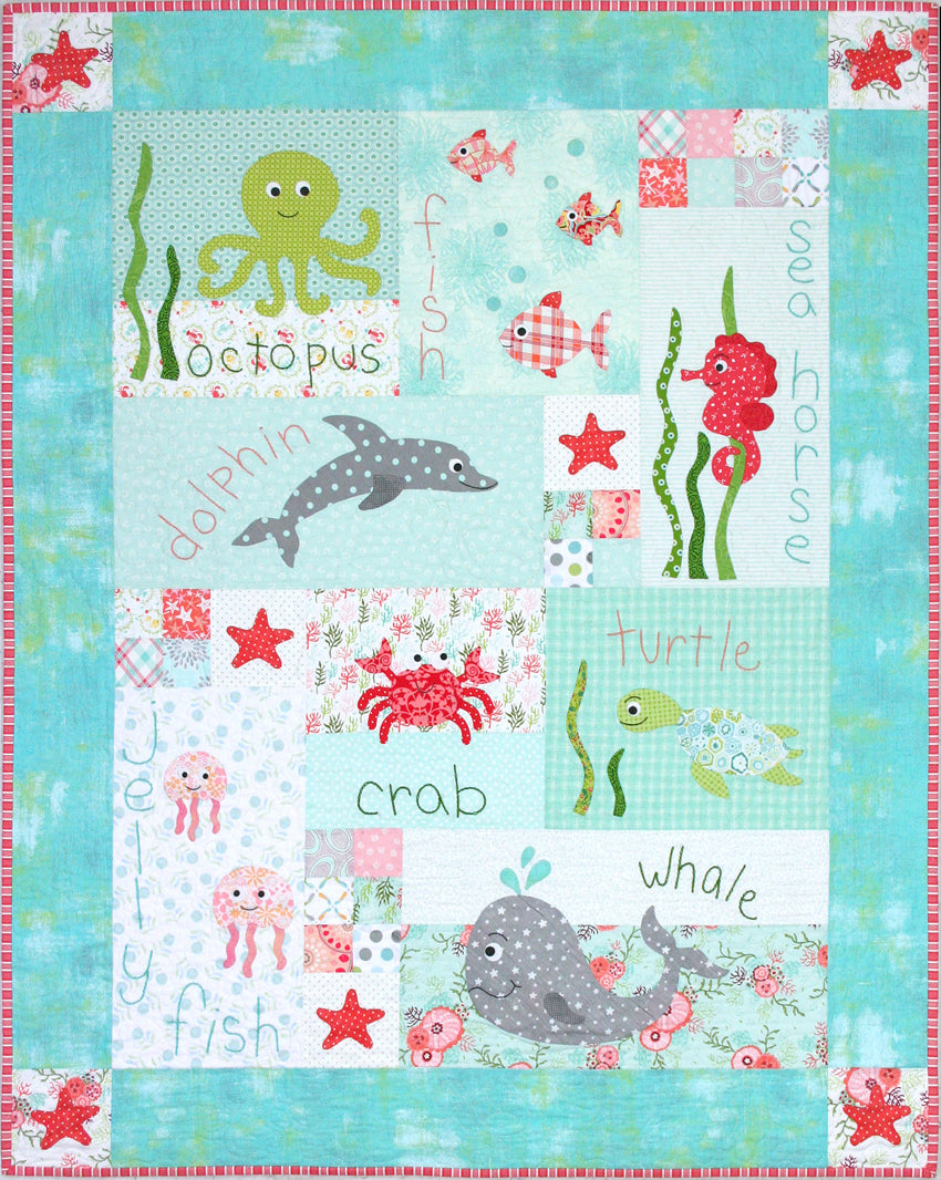 Sea Tales Quilt Pattern (Paper Pattern)