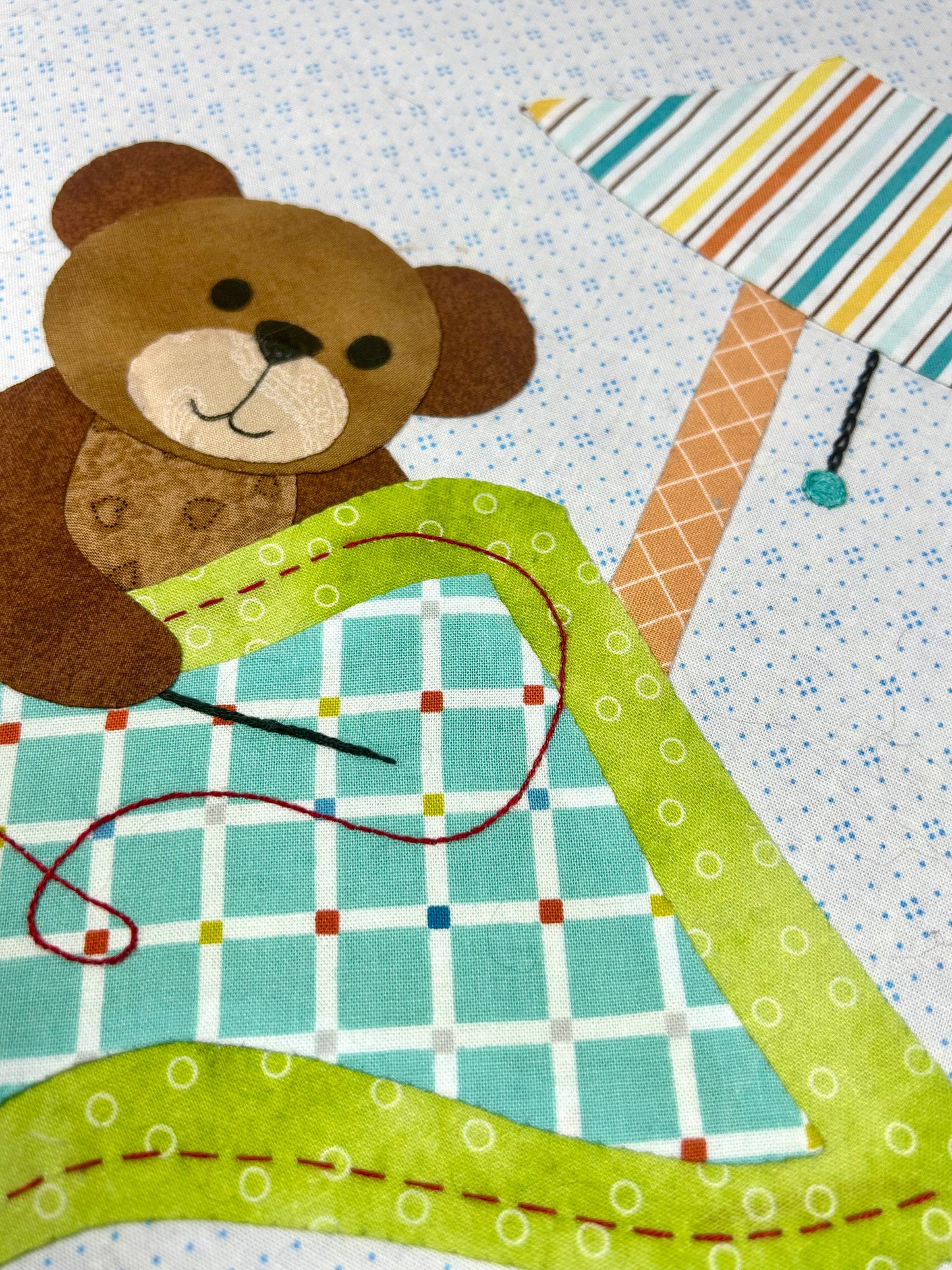 Year of Bears - Quilting Bear Appliqué Pattern PDF Download