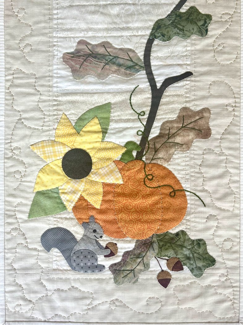 Fall Harvest Table Runner PDF Download