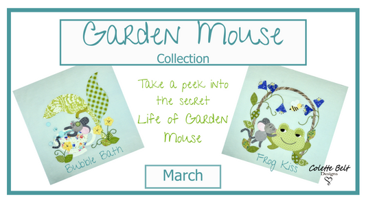 Garden Mouse - March Blocks