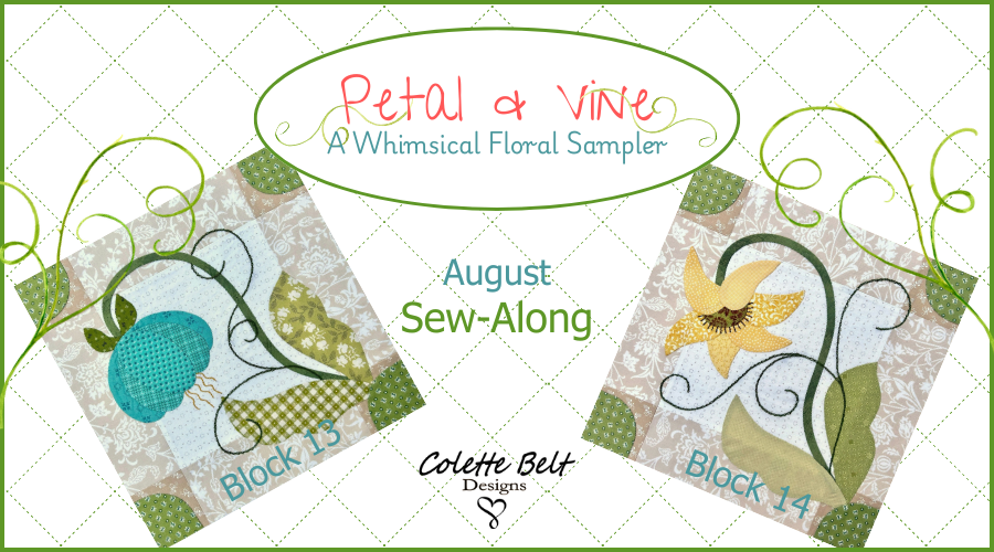 Petal & Vine Block 13 & 14