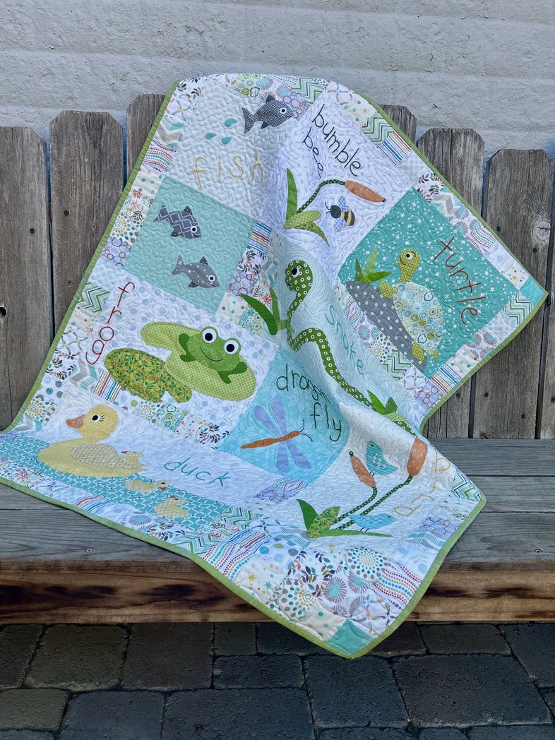 Pond Pals Quilt Pattern PDF Download