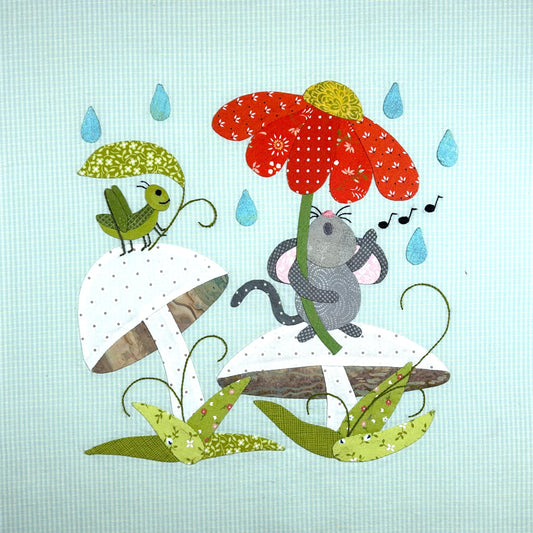 Garden Mouse -7 Singing in the Rain