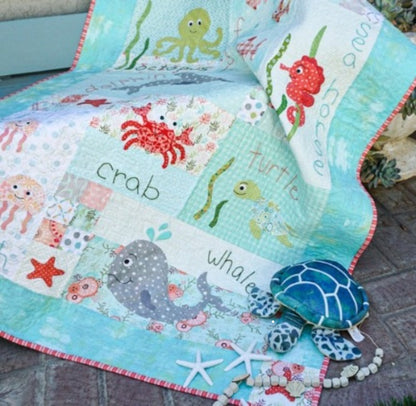 Sea Tales Quilt Pattern (Paper Pattern)