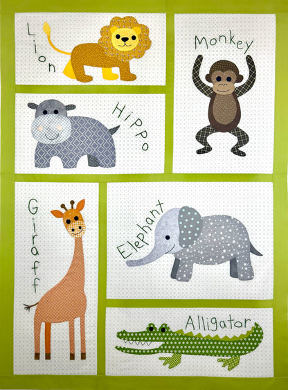 Jungle Baby Quilt Pattern PDF Download
