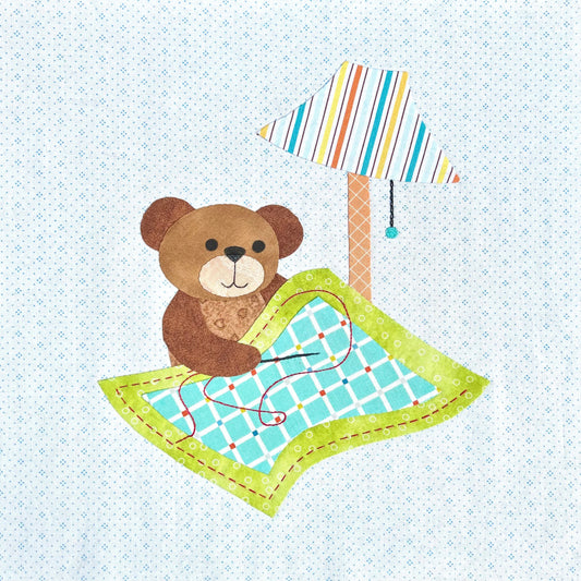 Year of Bears - Quilting Bear Appliqué Pattern PDF Download