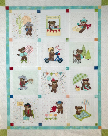 Year of Bears - Sampler Quilt PDF