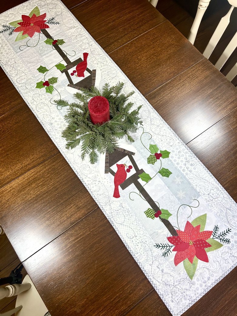 Winter Celebration Table Runner PDF Download